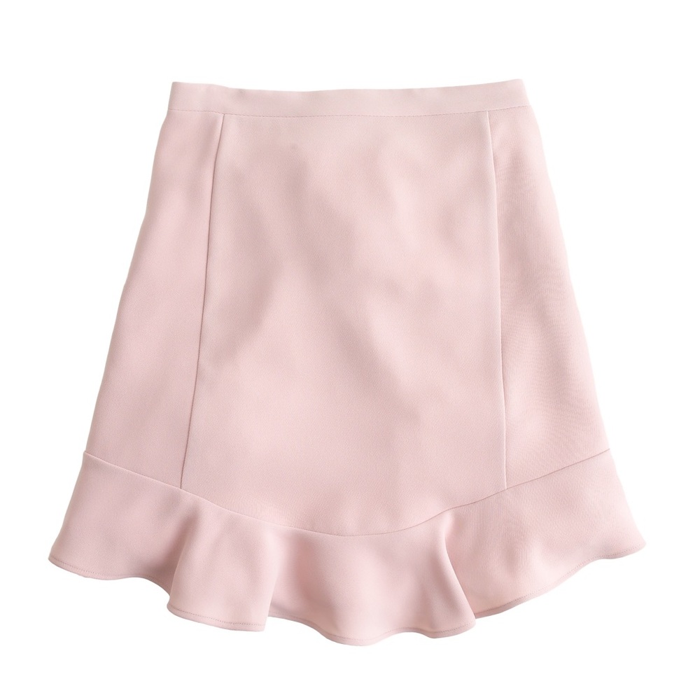 NWT J. Crew Swing Skirt in Drapey Twill